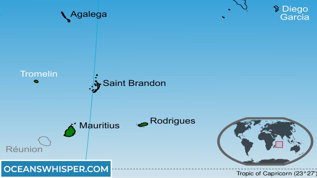 Some Of The Closest Countries To Mauritius