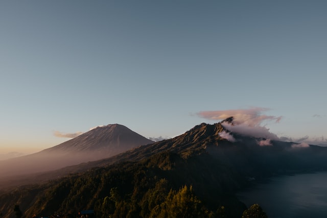 eruptions of volcanoes in Bali