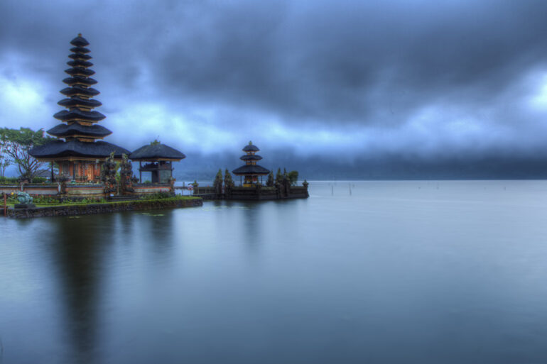 rainy season in bali